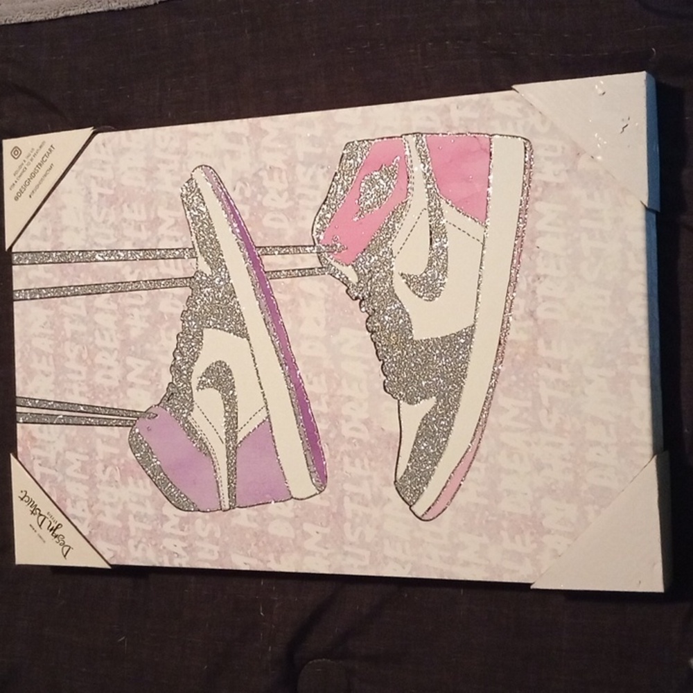 Sneaker canvas picture